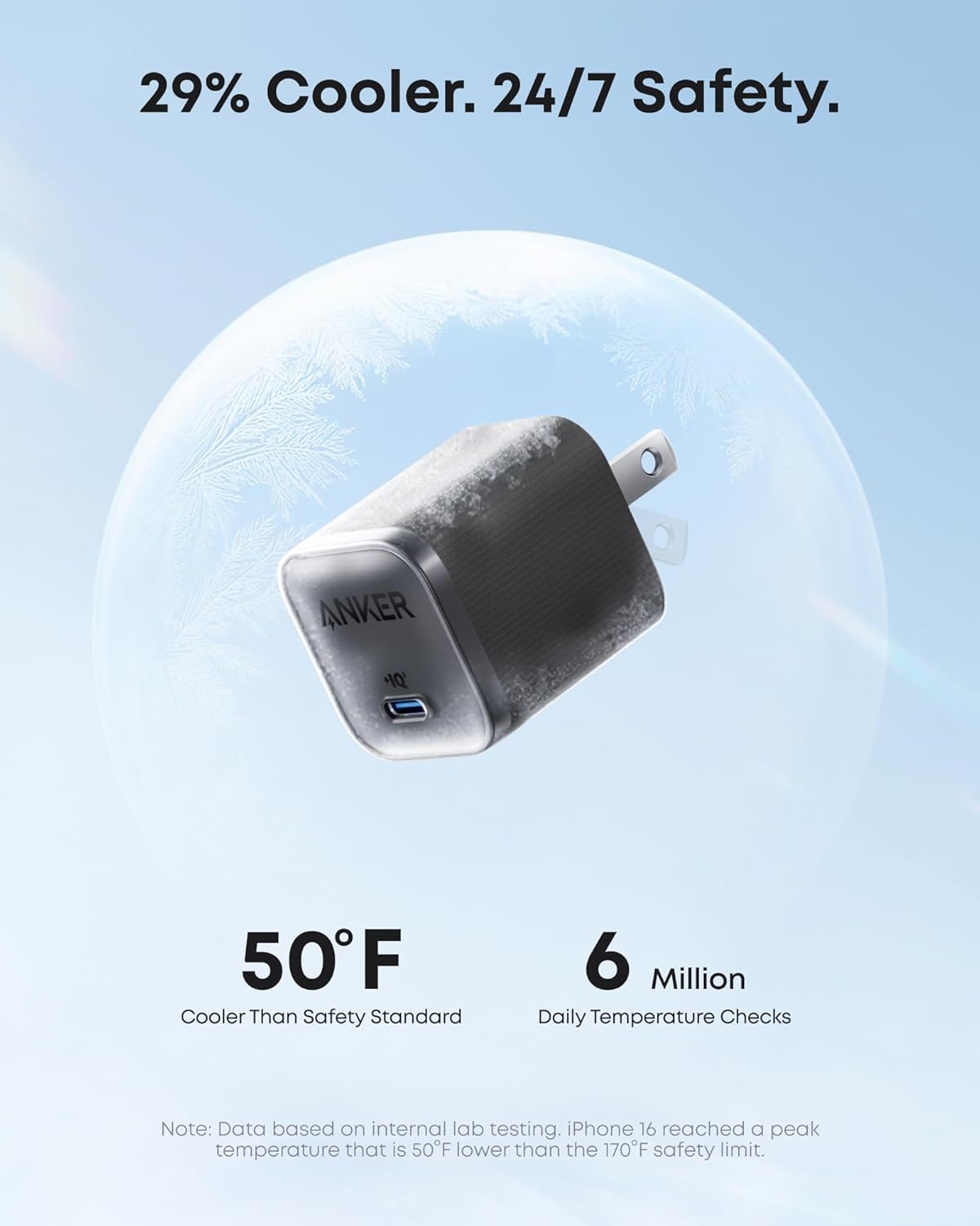ANKER NANO CHARGER 45W W/ USB-C CABLE thumbnail 2