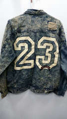 Diamond stash denim  acid wash jacket 3