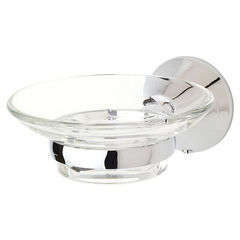 Splash designer soap holder dish modern wall mount