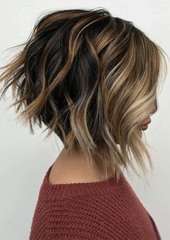 Fantastic angled bob haircut styles