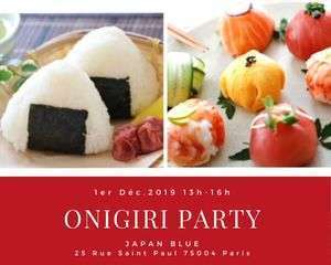Onigiri party