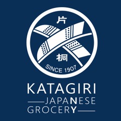Katagiri logo navy whiteletter