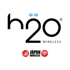 H2o japan wireless logo