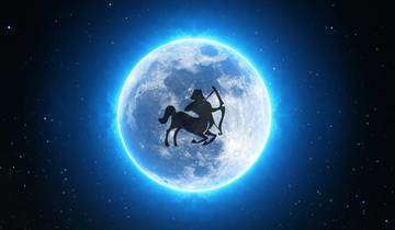 Full moon in sagittarius