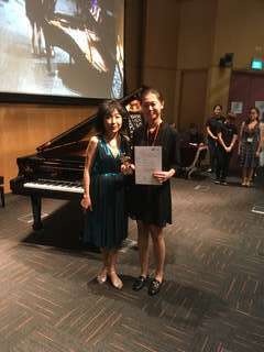 Ce%cc%81re%cc%81monie de remise des prix du concours de piano des jeunes asiatiques  aout 2018  2 