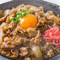 So restaurant japanese food gyudon angus beef with egg