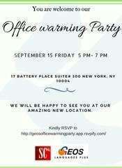 Warming party 915