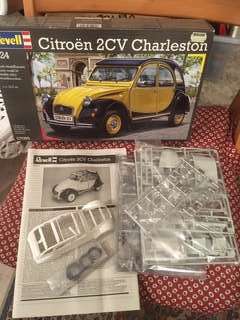 Model kits citroen 2cv charleston   2