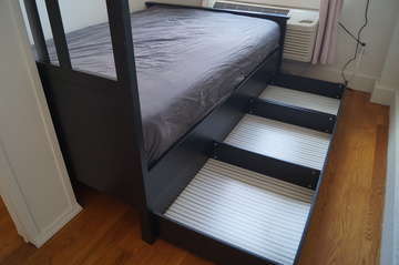 Mixb Ikea Hemnes Full Size Bed With 2 Storage Boxes