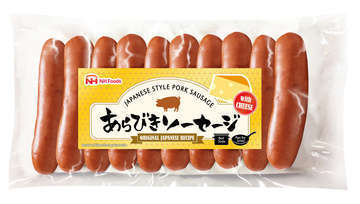 Nh foods uk   japanese style sausage with cheese 185g