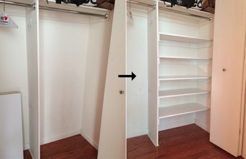  closet shelf