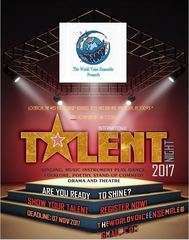 International talent night flier 1