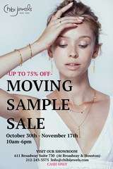 Chibi jewels moving sample sale