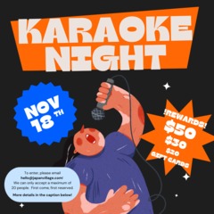 Karaoke night posters  2 
