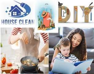 Housecleandiy sitter cooking travel