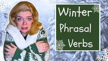Winter phrasal verbs thumbnail