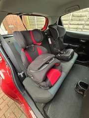 Car backseat
