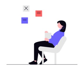 Undraw writing down ideas h99r