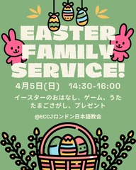 Easter family service 2026