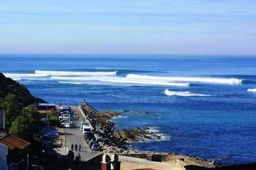 Guethary terrasse alcyons cenitz heteroclito bar basque madrid ocean plage beach south west