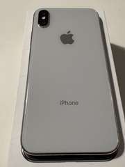 MixB | 【iPhone X 64GB シルバー】SIMフリー・美品・箱付き・純正付属