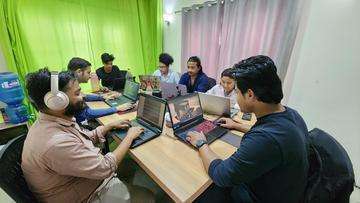 Office working