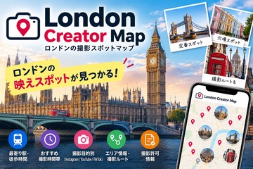 London creator map travel guide