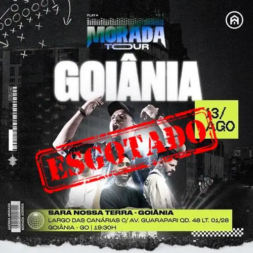 Tour Morada - Goiânia / GO | MixEvent | MixEvent