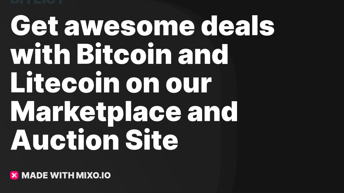 Bitlist bitcoin crypto public and private key