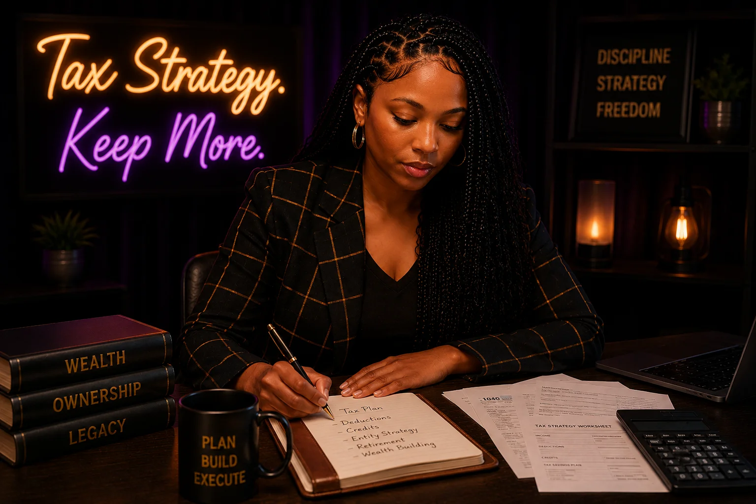 <span>Tax Preparation & Strategy</span>