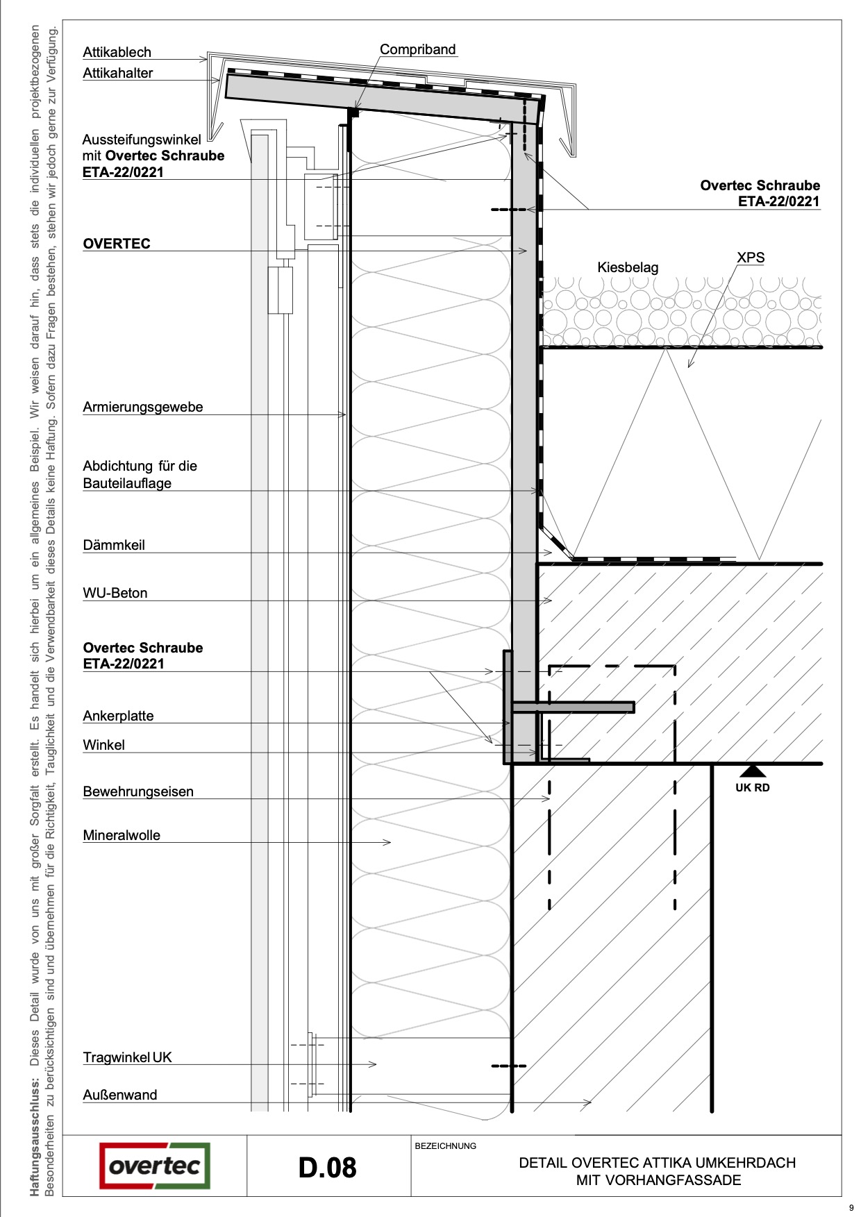 <span>Effizienz und Genauigkeit in der Planung durch das Attika Detail.</span>