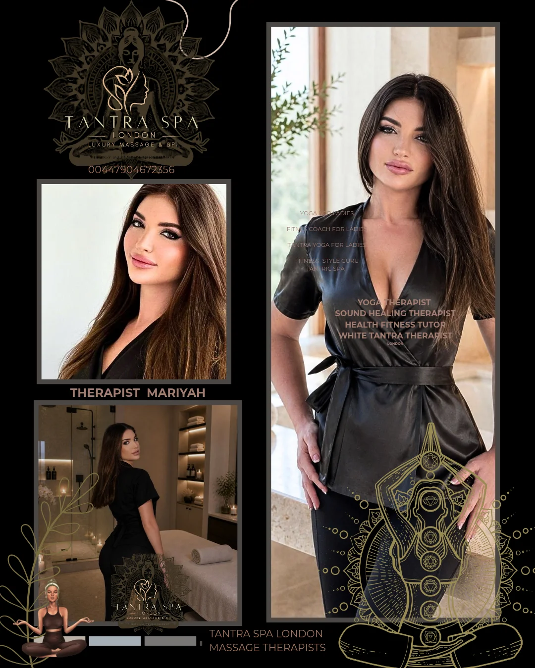 International Massage Spa therapists Dubai London and Singapore