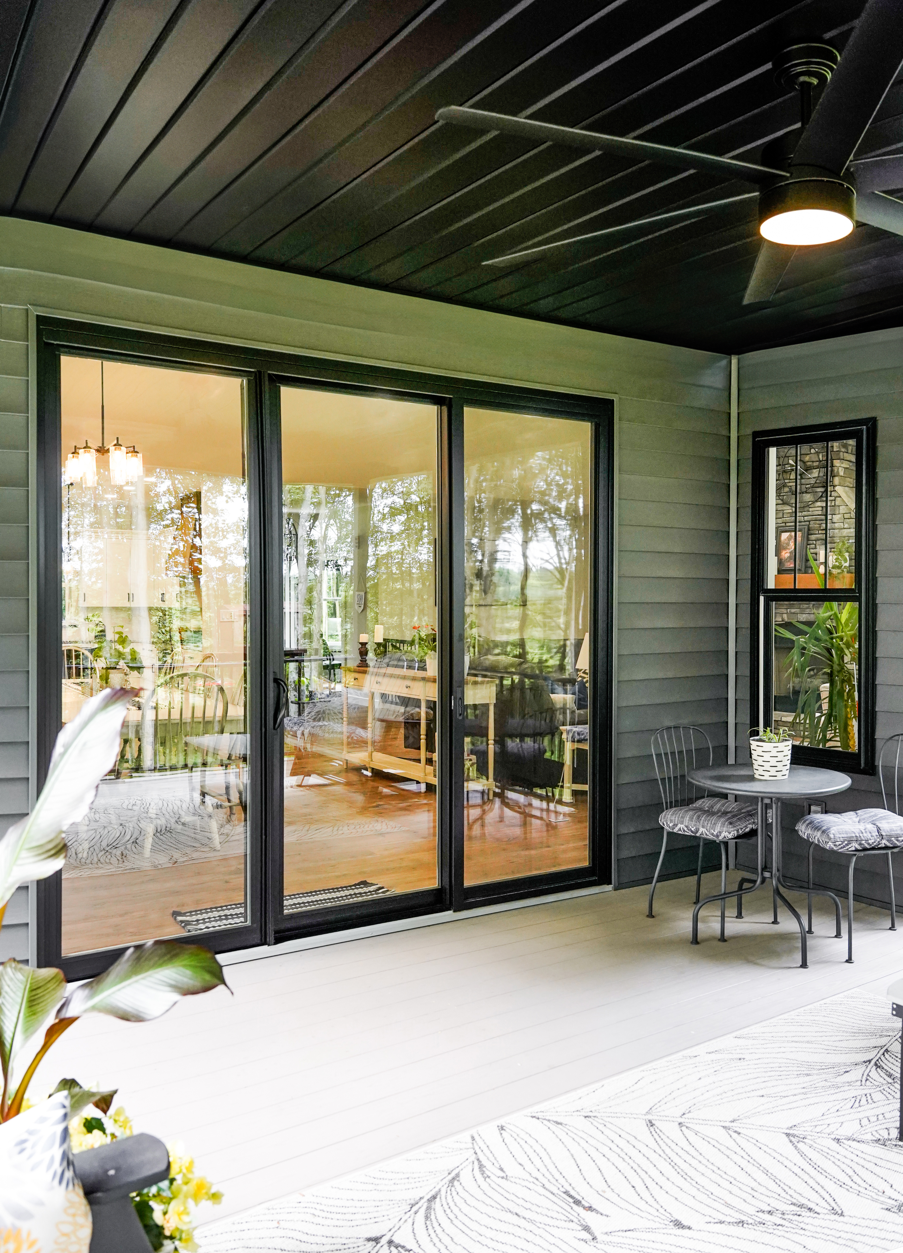 Energy-efficient windows displayed in a modern home setting
