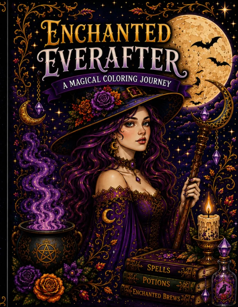 Enchanted EverAfter Coloring Book