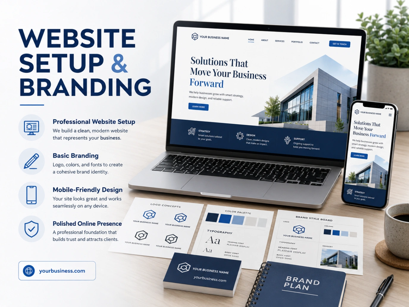 Website Setup & Branding