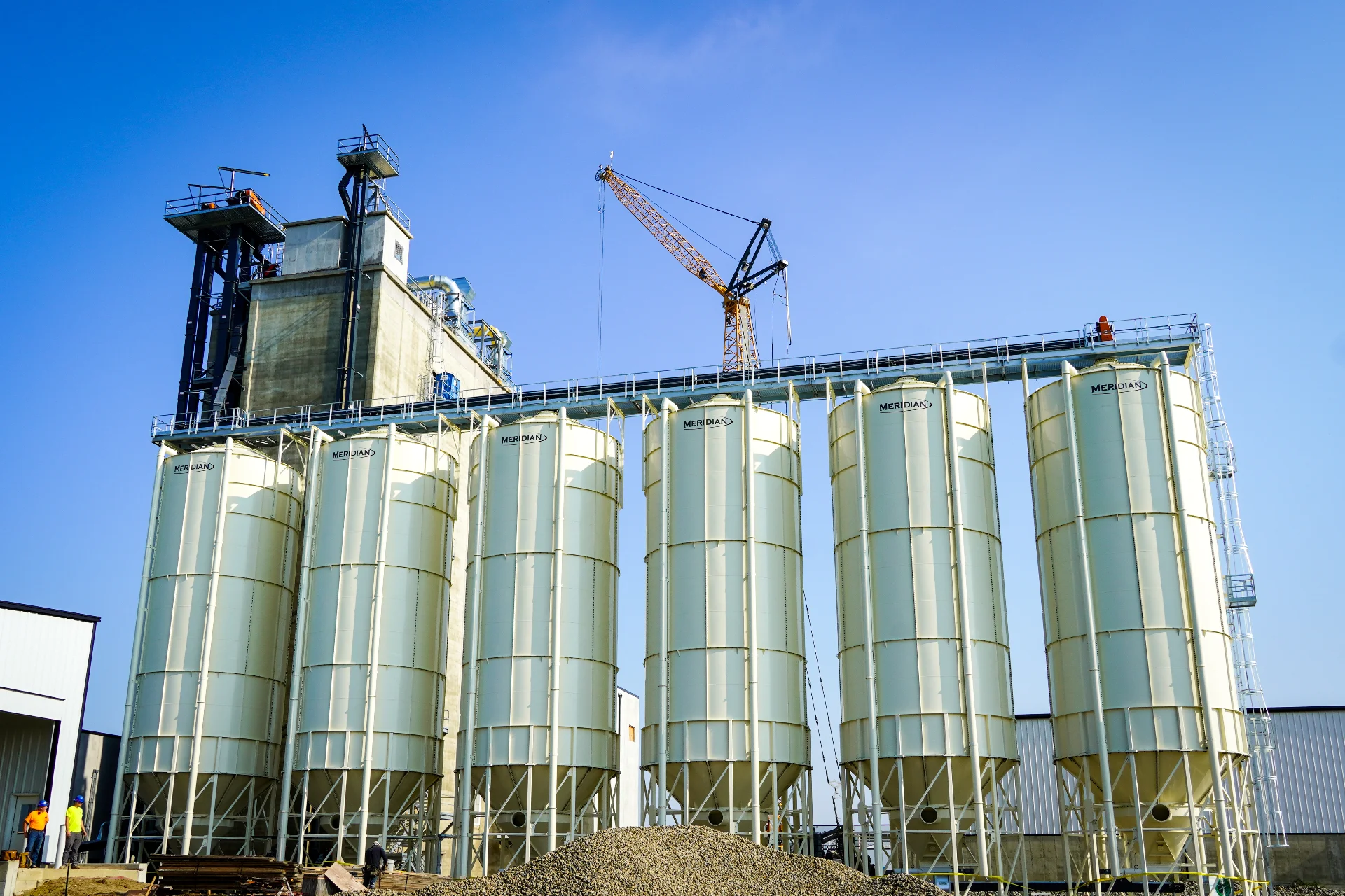 Image of Construction Fully Underway. Backed by the USDA with a Clear Mission to Transform Food Production in the U.S.A