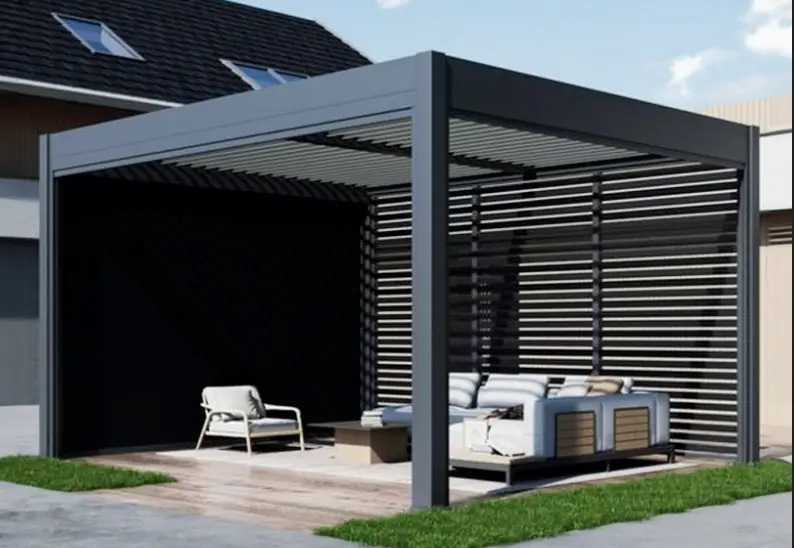 Modern Shade Structure for Patios – Markham Pergola Installation