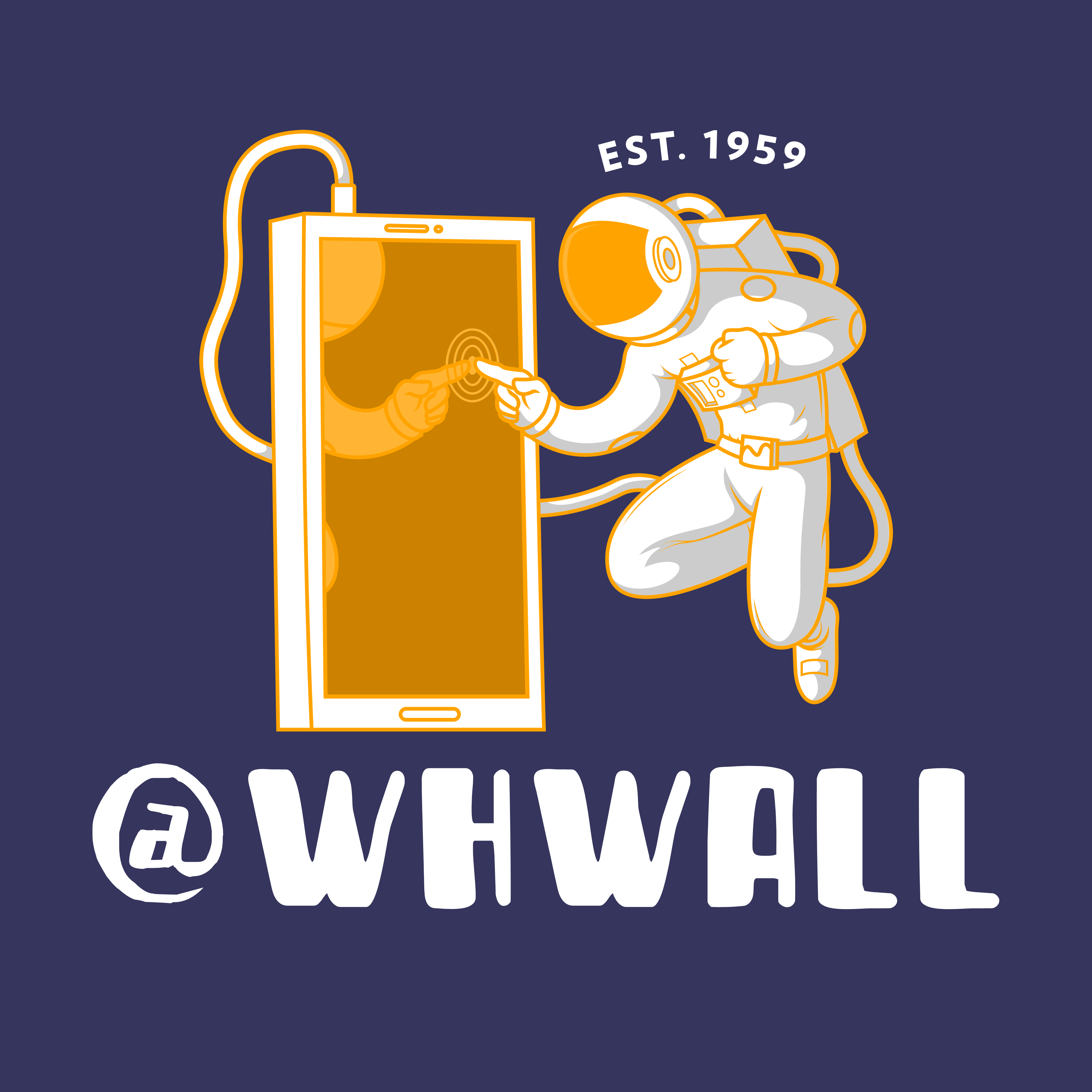 @WHWALL logo