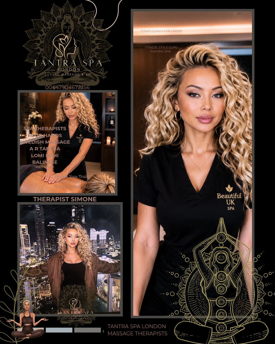 Simone Therapists Dubai and occasionally London