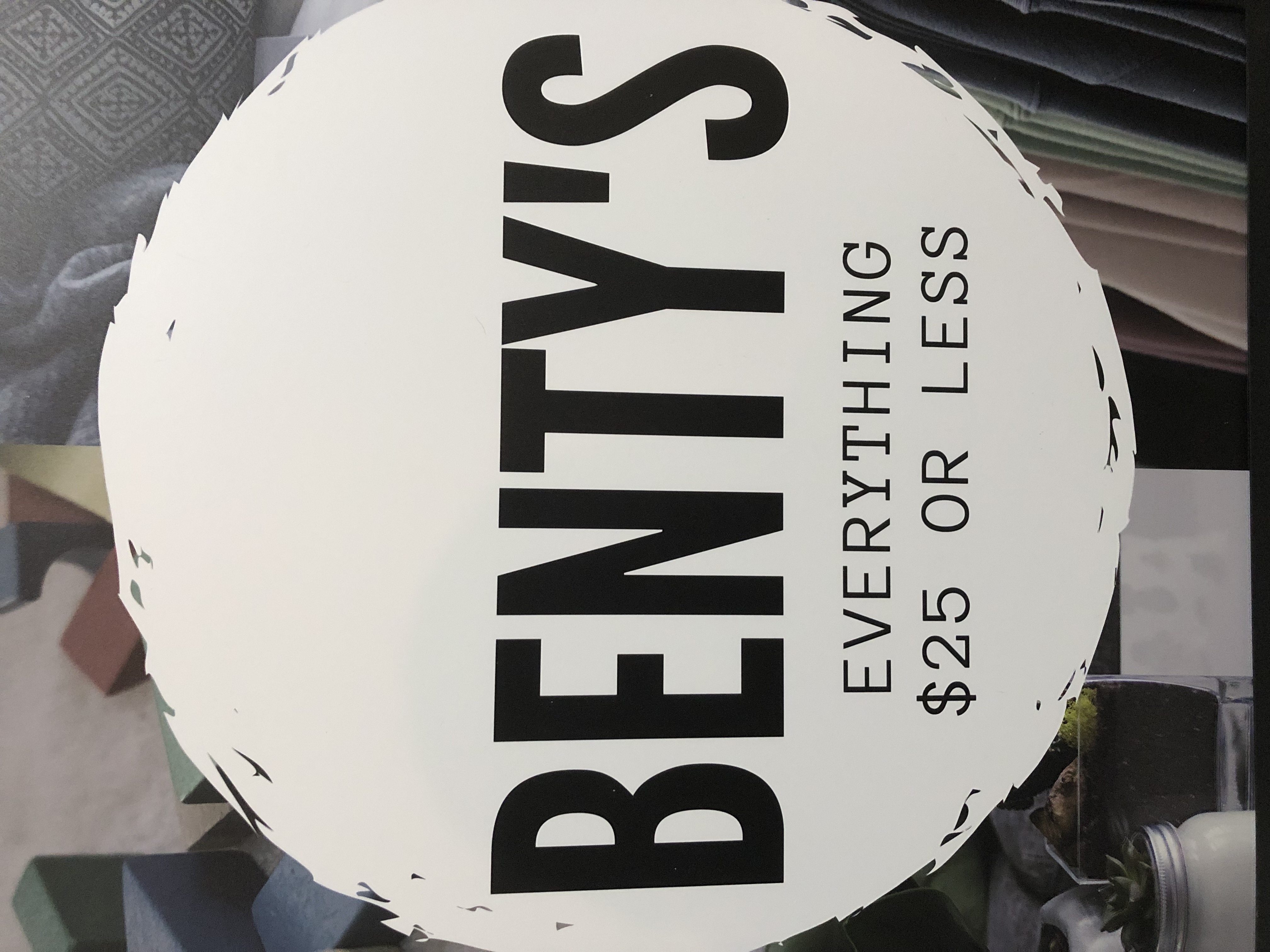 Benty's Gift Store logo