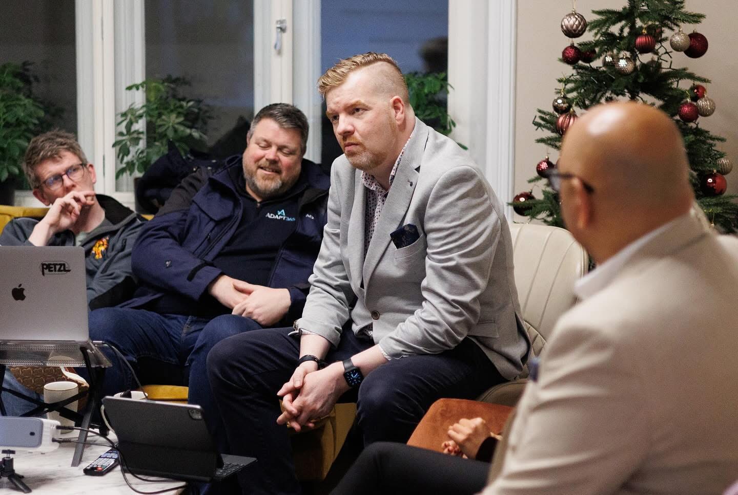 Listening attentively at The Growth Network
