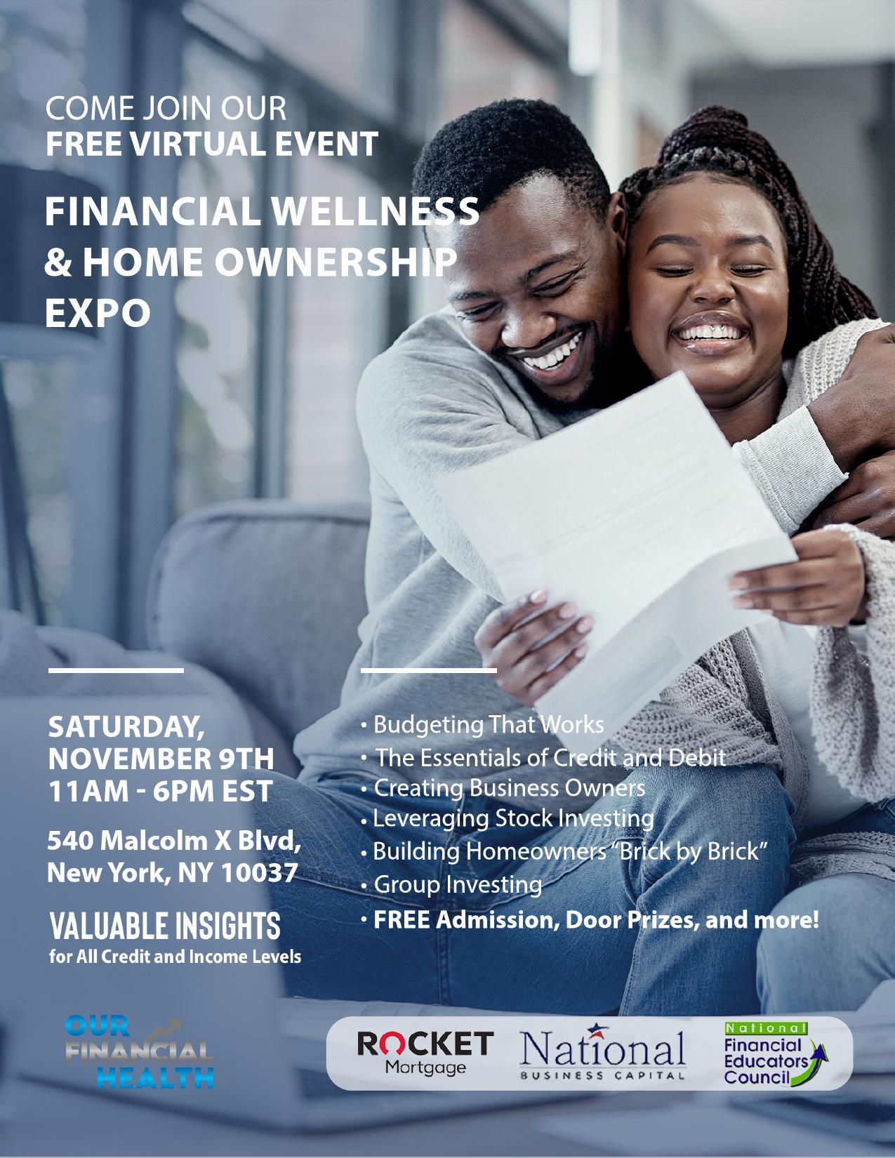 <span> Financial Wellness & Home Ownership Expo!</span>