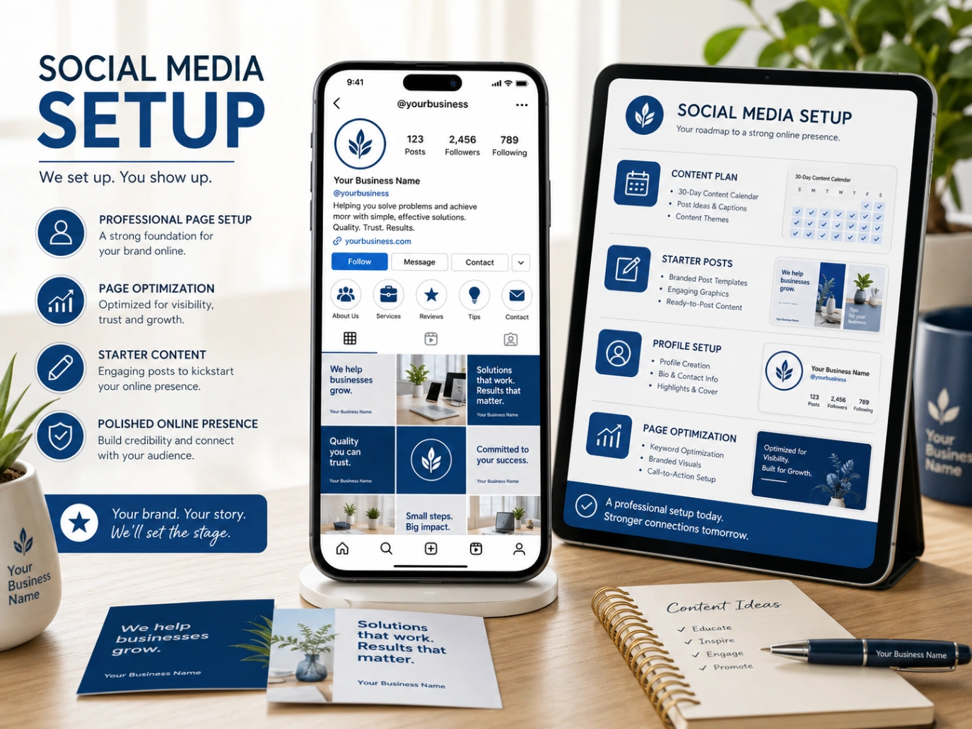 Social Media Setup