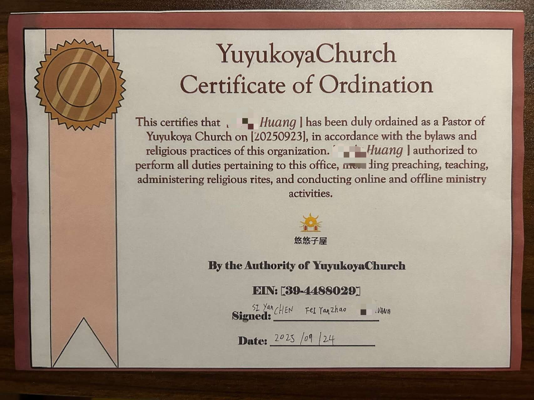 <span>Letter of appointment</span>