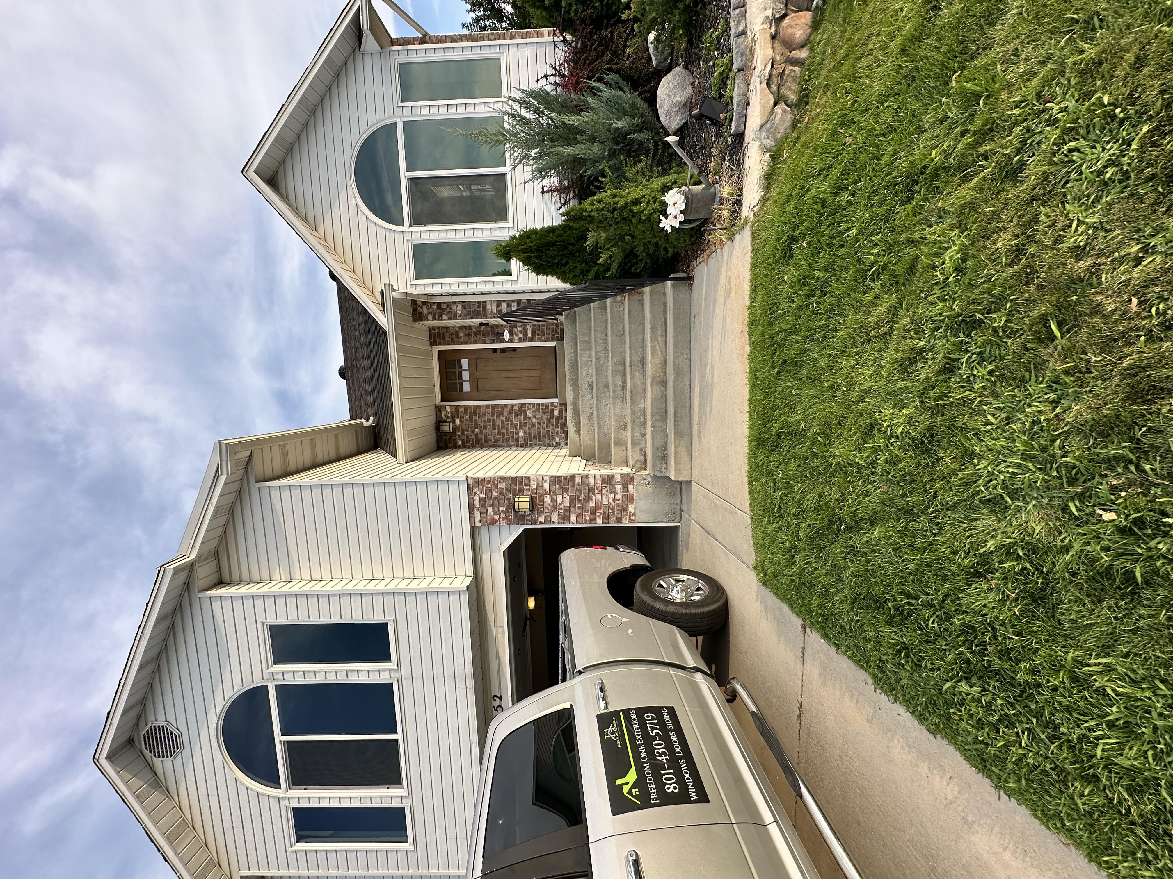 Energy-efficient window installation in a residential setting