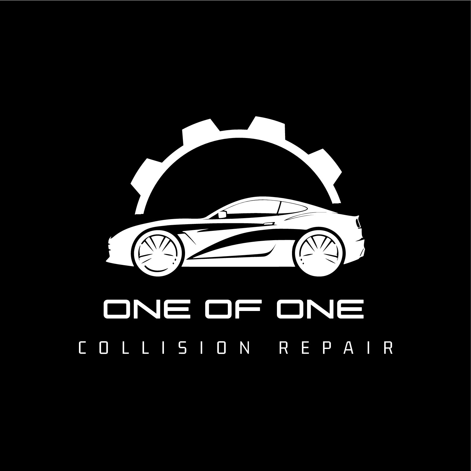 ONE OF ONE COLLISION REPAIR logo