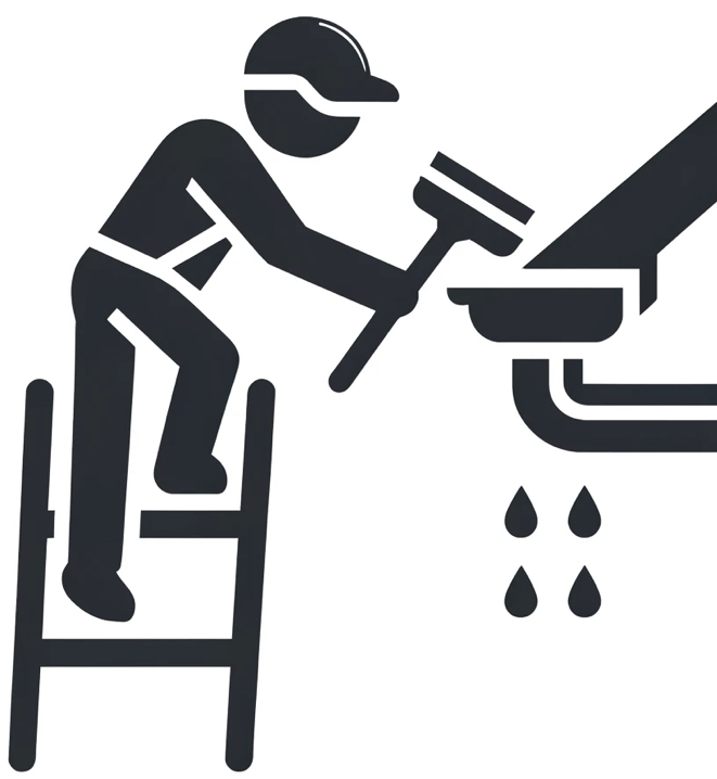 <span>Efficient Gutter Cleaning</span>