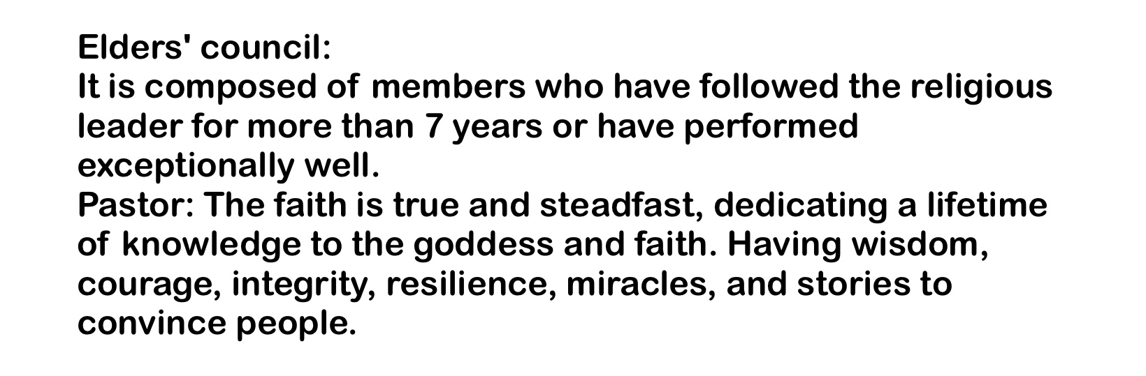 <span>Elders’ council</span>