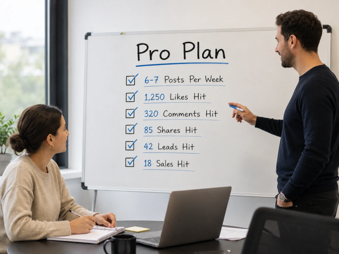 Image of Pick the level of weekly content support that fits your business goals