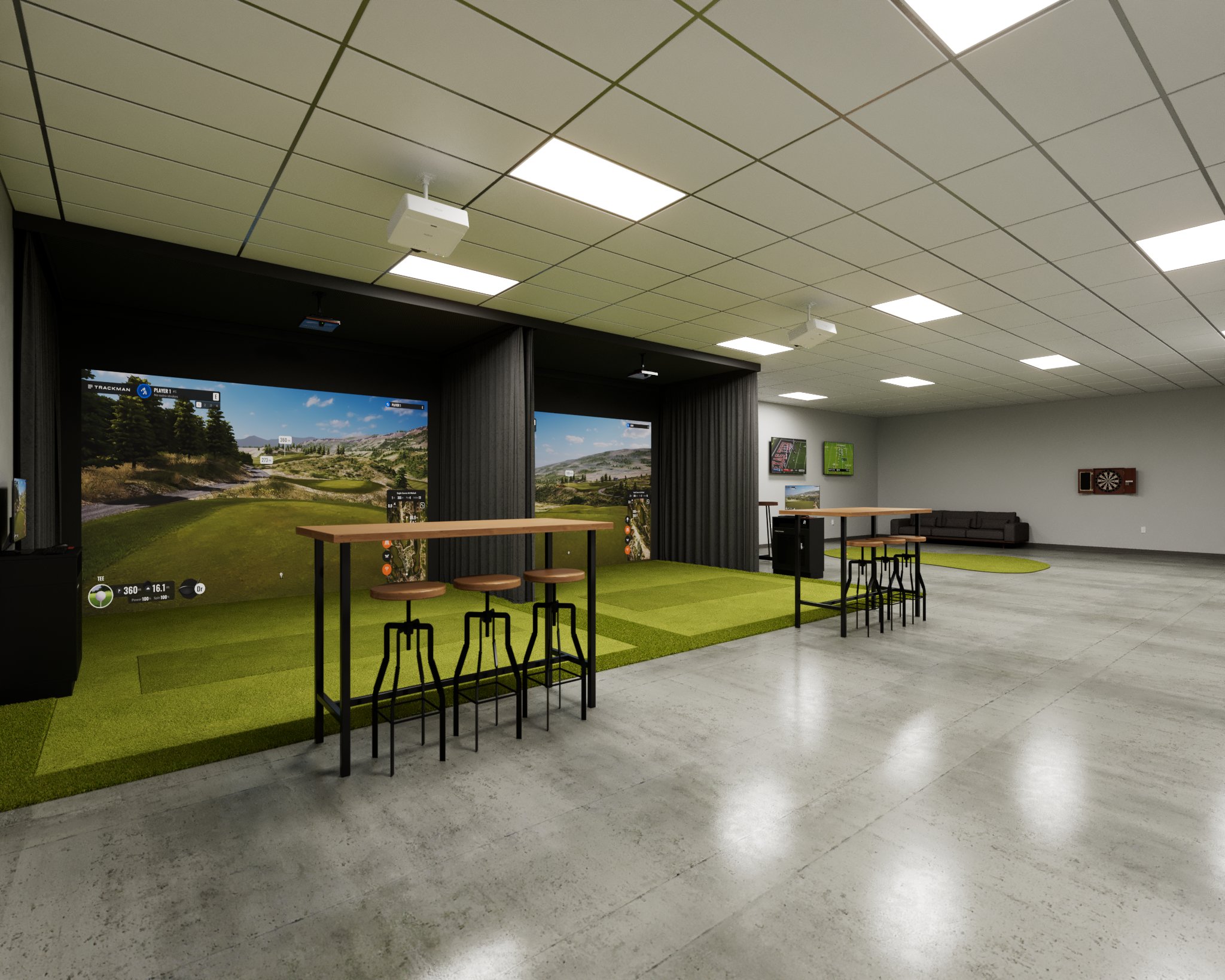 The Warehouse Indoor Golf 
